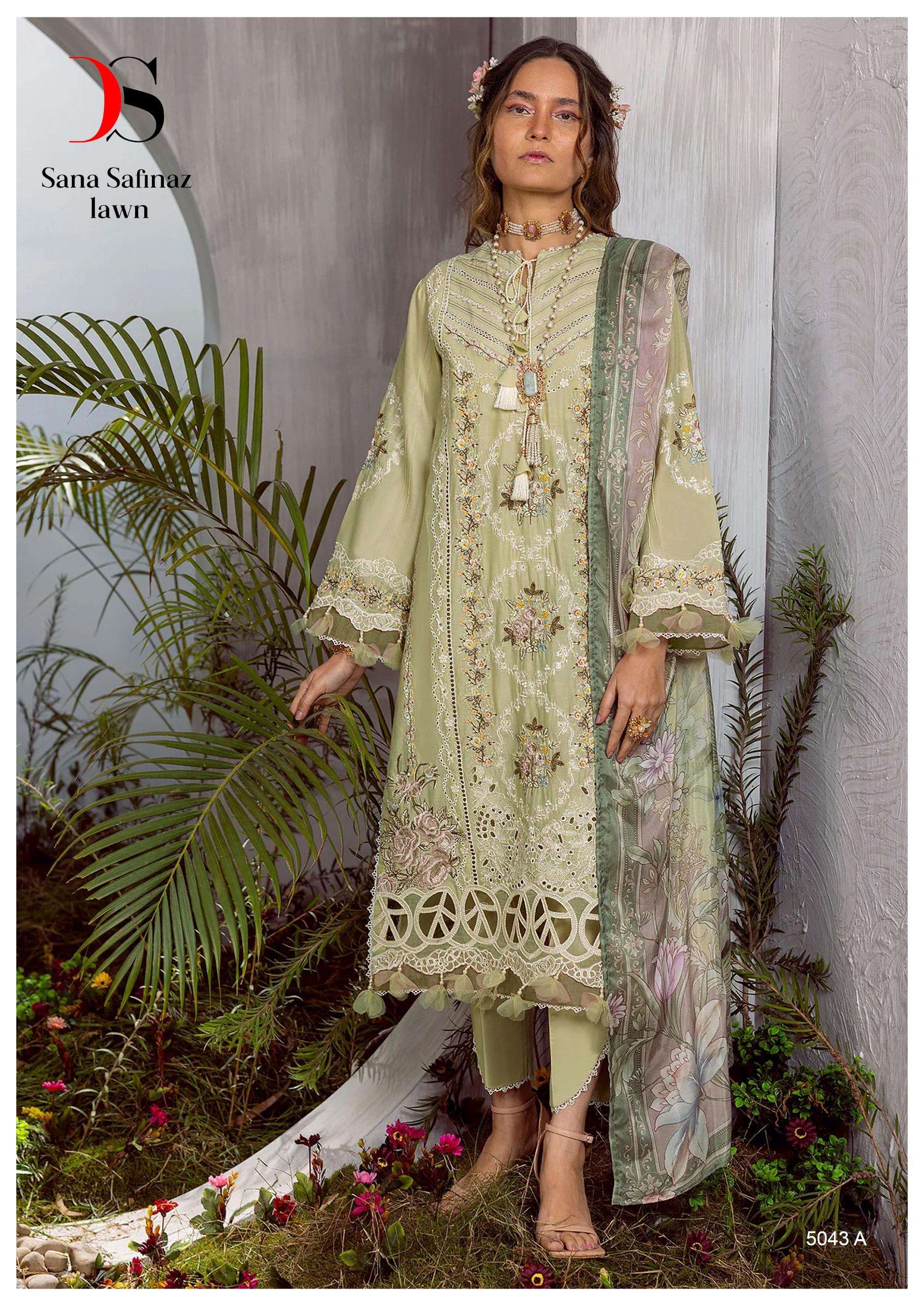 SANA SAFINAZ D no 5043 Lawn by DEEPSY SUITS 